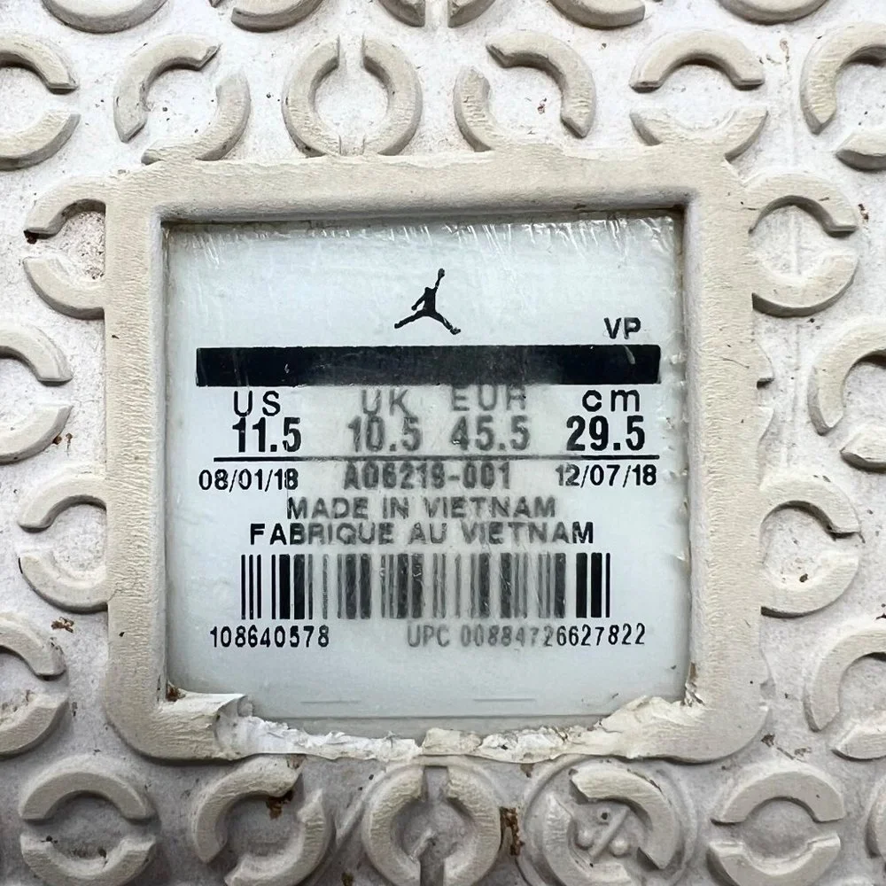 Nike Jordan‎ Why Not Zero.2 The Family Russell Westbrook Shoes Black Sz 11.5 VGC